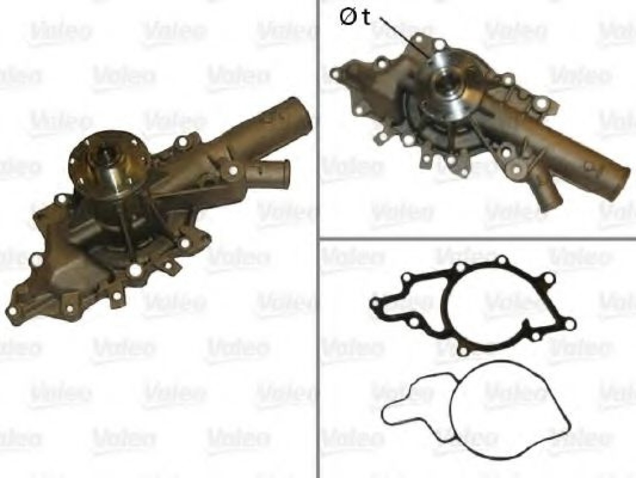 Pompa apa MERCEDES G-CLASS (W463) (1989 - 2016) VALEO 506875 piesa NOUA
