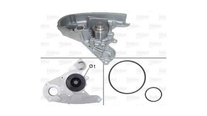 Pompa apa motor Fiat DUCATO bus (250, 290) 2006-2016 #3 3606001