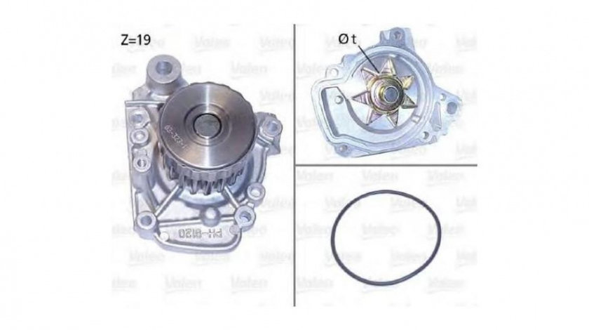 Pompa apa motor Honda STREAM (RN) 2001-2016 #2 19200PLC003