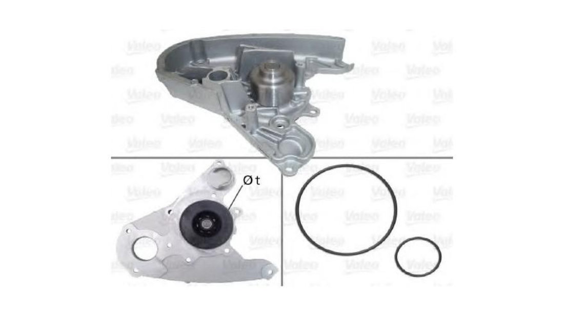 Pompa apa motor Iveco DAILY III caroserie inchisa/combi 1997-2007 #3 3606001