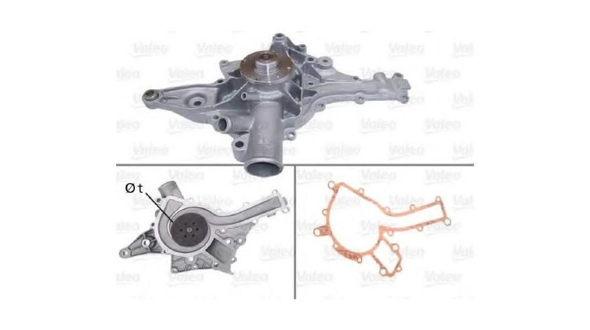 Pompa apa motor Mercedes C-CLASS Sportscoupe (CL203) 2001-2011 #2 1122000501