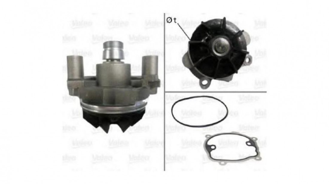 Pompa apa motor Nissan INTERSTAR bus (X70) 2002-2016 #3 1686