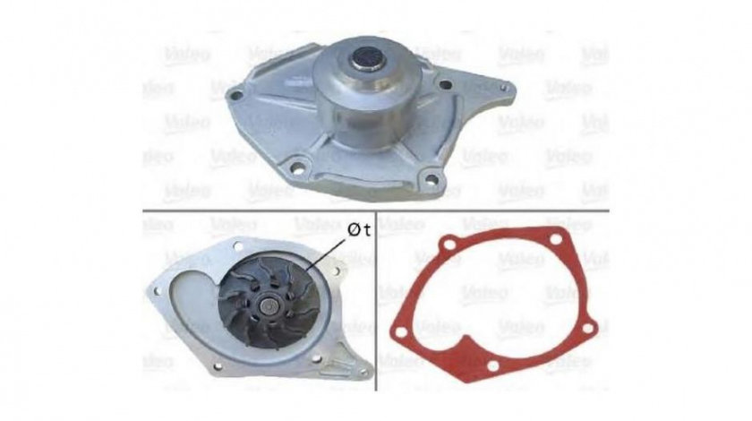 Pompa apa motor Nissan KUBISTAR caroserie (X80) 2003-2016 #3 1657