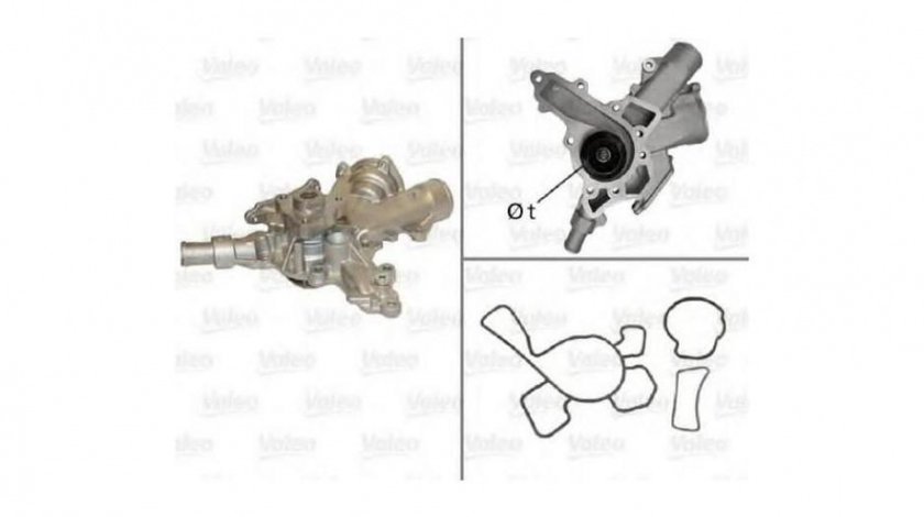 Pompa apa motor Opel AGILA (A) (H00) 2000-2007 #2 1334079