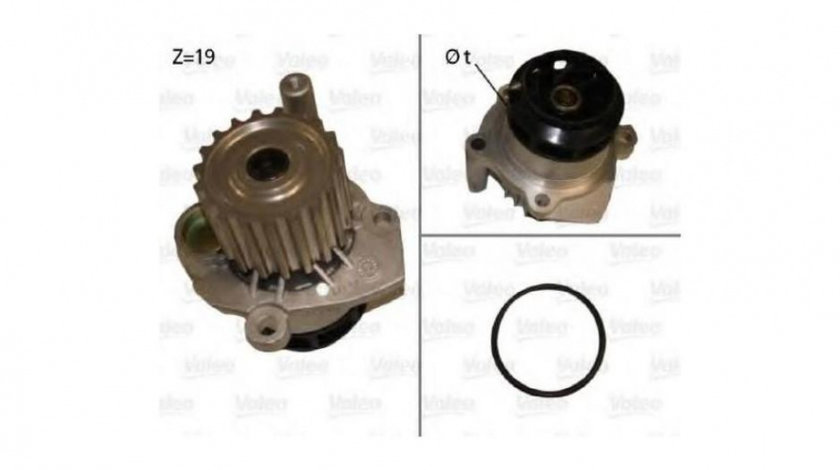 Pompa apa motor Skoda FABIA Praktik 2001-2007 #3 045121011F