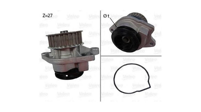 Pompa apa motor Volkswagen VW CADDY Mk II (9K9A) 1995-2004 #2 030121005S