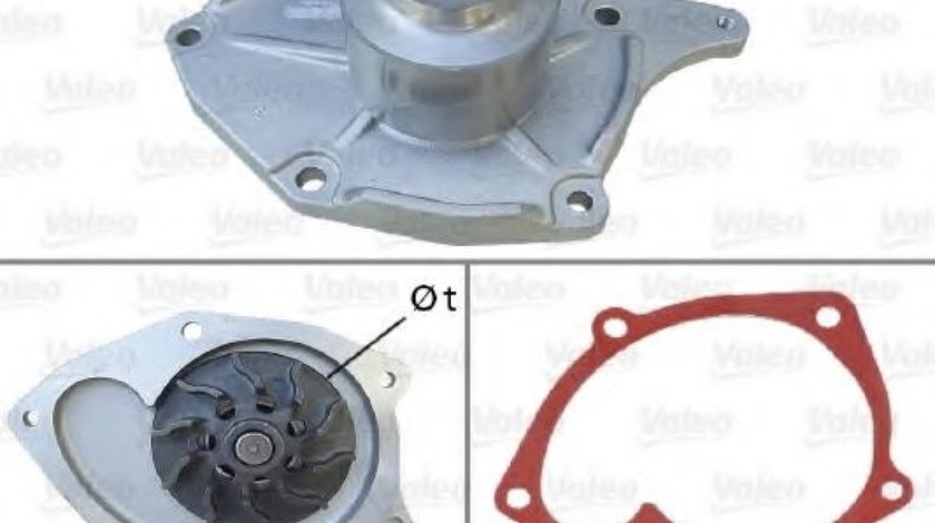 Pompa apa NISSAN MICRA III (K12) (2003 - 2010) VALEO 506674 piesa NOUA