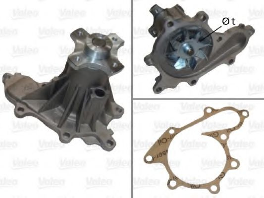 Pompa apa NISSAN NAVARA (D40) (2004 - 2016) VALEO 506927 piesa NOUA