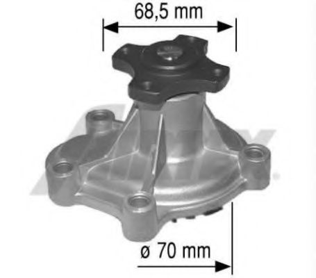 Pompa apa OPEL ASTRA F Combi (51, 52) (1991 - 1998) AIRTEX 1391 piesa NOUA