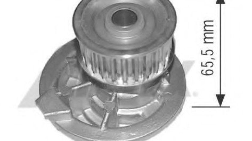 Pompa apa OPEL ASTRA G Combi (F35) (1998 - 2009) AIRTEX 1447 piesa NOUA