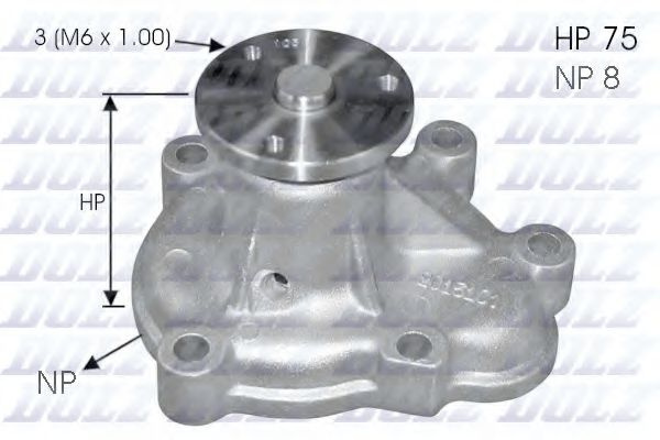 Pompa apa OPEL ASTRA G Limuzina (F69) (1998 - 2009) DOLZ O144 piesa NOUA