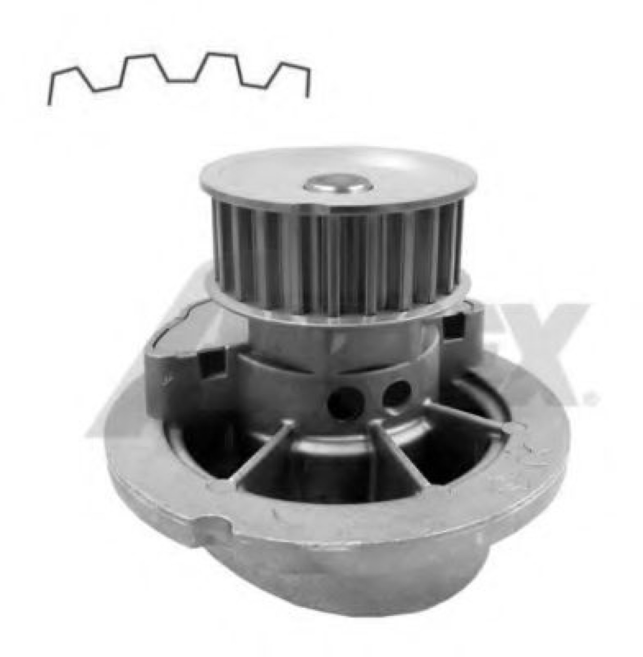 Pompa apa OPEL CORSA C (F08, F68) (2000 - 2009) AIRTEX 1676 piesa NOUA