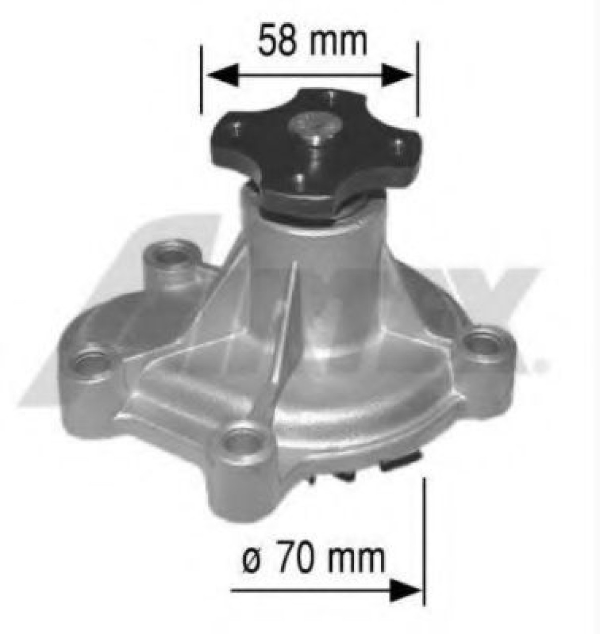Pompa apa OPEL VECTRA B Combi (31) (1996 - 2003) AIRTEX 1550 piesa NOUA