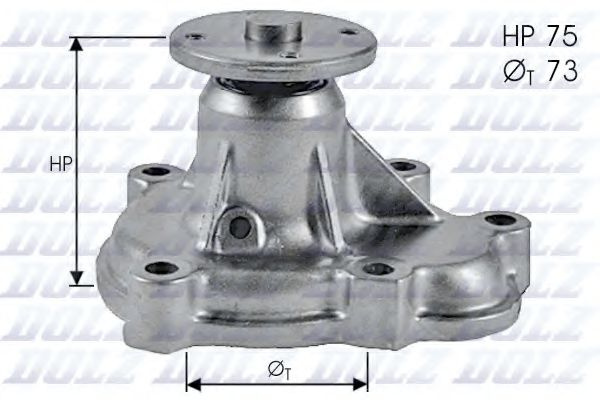 Pompa apa OPEL VECTRA B Hatchback (38) (1995 - 2003) DOLZ O143 piesa NOUA