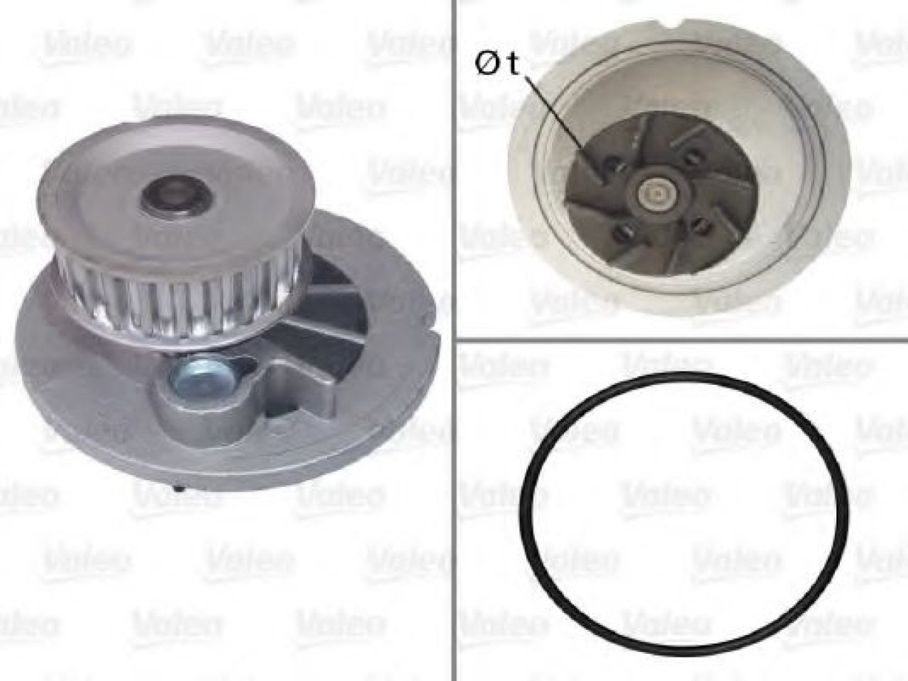 Pompa apa OPEL VECTRA B Hatchback (38) (1995 - 2003) VALEO 506703 piesa NOUA
