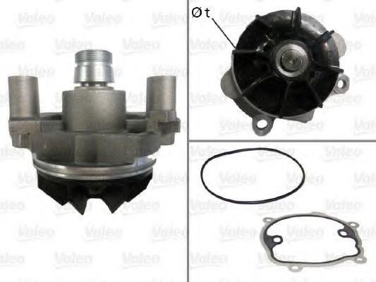 Pompa apa OPEL VIVARO platou / sasiu (E7) (2006 - 2014) VALEO 506709 piesa NOUA