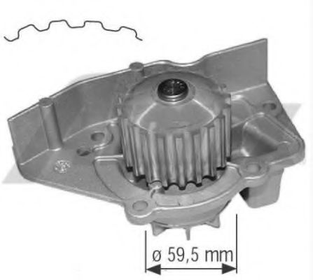Pompa apa PEUGEOT 306 Break (7E, N3, N5) (1994 - 2002) AIRTEX 1564 piesa NOUA