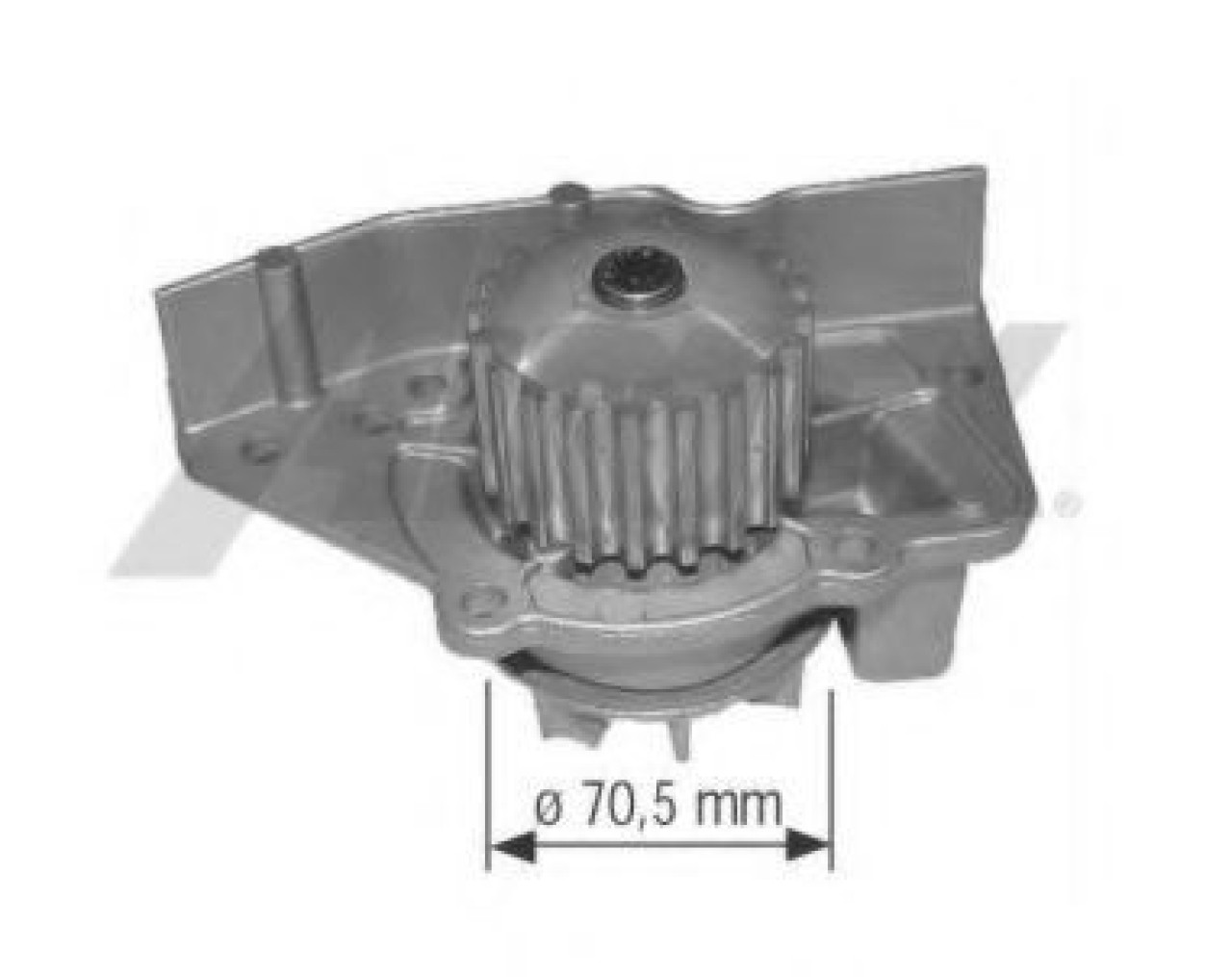 Pompa apa PEUGEOT EXPERT platou / sasiu (223) (1995 - 2016) AIRTEX 1579 piesa NOUA