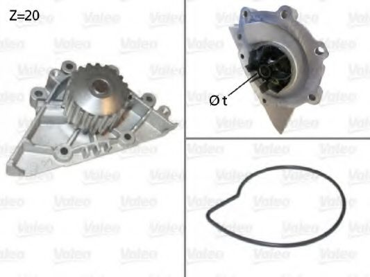 Pompa apa PEUGEOT EXPERT Tepee (VF3V) (2007 - 2016) VALEO 506720 piesa NOUA