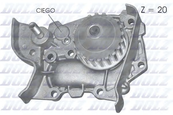Pompa apa RENAULT CLIO I (B/C57, 5/357) (1990 - 1998) DOLZ R214 piesa NOUA