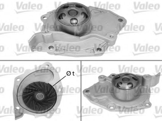 Pompa apa RENAULT GRAND SCENIC III (JZ0/1) (2009 - 2016) VALEO 526010 piesa NOUA