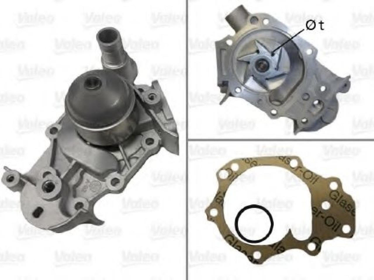 Pompa apa RENAULT KANGOO Express (FC0/1) (1997 - 2007) VALEO 506580 piesa NOUA