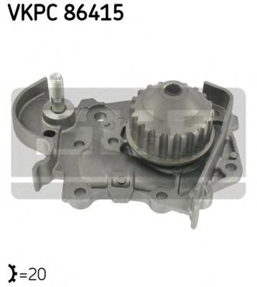 Pompa apa RENAULT KANGOO / GRAND KANGOO (KW0/1) (2008 - 2016) SKF VKPC 86415 piesa NOUA