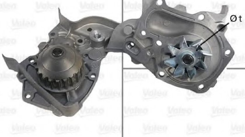 Pompa apa RENAULT MEGANE I Break (KA0/1) (1999 - 2003) VALEO 506564 piesa NOUA