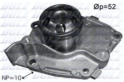 Pompa apa RENAULT MEGANE II (BM0/1, CM0/1) (2002 - 2011) DOLZ R234 piesa NOUA