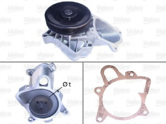 Pompa apa ROVER 75 (RJ) (1999 - 2005) VALEO 506710 piesa NOUA