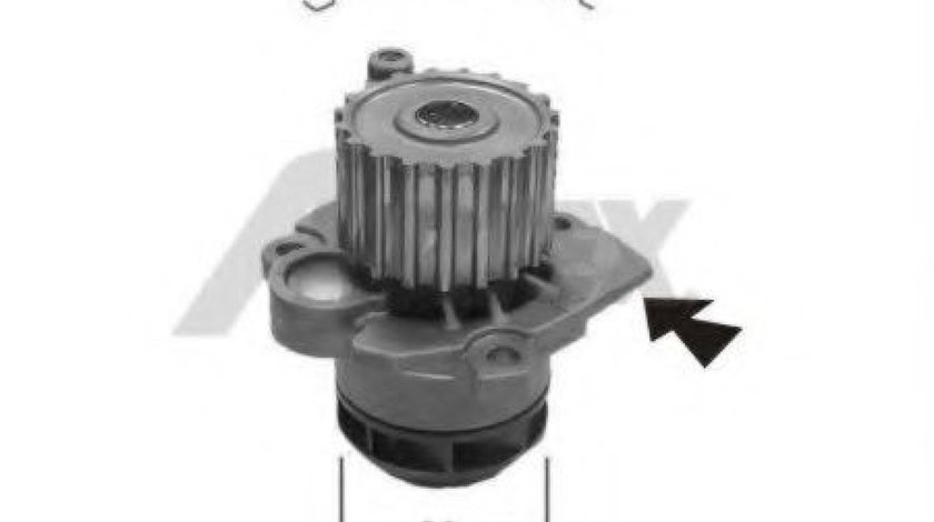 Pompa apa SEAT CORDOBA (6L2) (2002 - 2009) AIRTEX 1671 - produs NOU