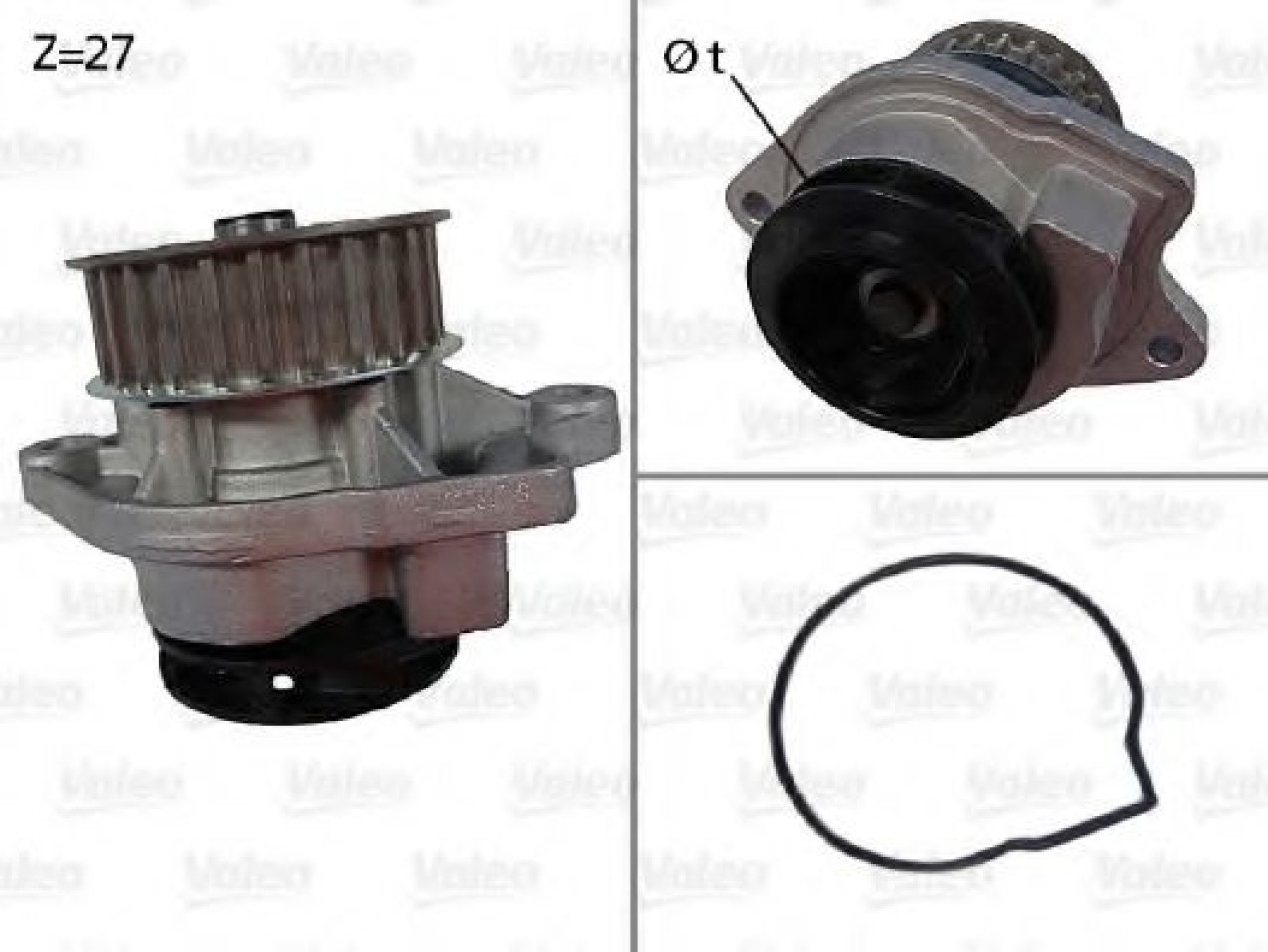 Pompa apa SEAT IBIZA III (6K1) (1999 - 2002) VALEO 506577 piesa NOUA