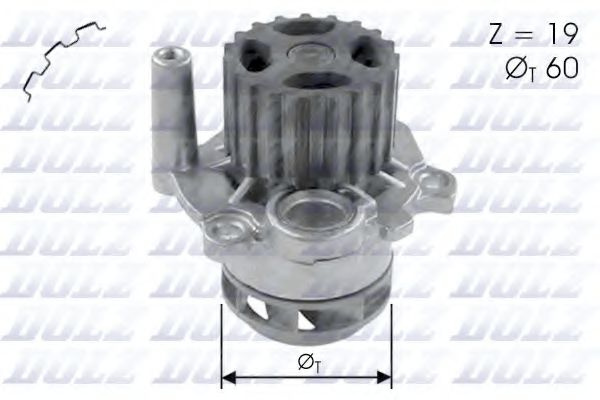 Pompa apa SEAT IBIZA IV (6L1) (2002 - 2009) DOLZ A197 piesa NOUA