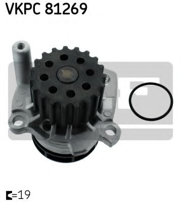 Pompa apa SEAT TOLEDO IV (KG3) (2012 - 2016) SKF VKPC 81269 piesa NOUA