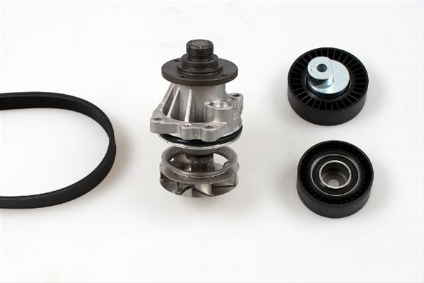 Pompa Apa + Set Curea Transmisie Cu Caneluri Hepu Bmw PK04720