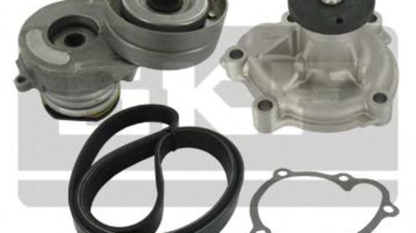 Pompa apa + Set curea transmisie cu caneluri OPEL ASTRA G Combi (F35) (1998 - 2009) SKF VKMC 35215-3 piesa NOUA