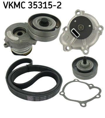Pompa apa + Set curea transmisie cu caneluri (VKMC353152 SKF) OPEL,VAUXHALL