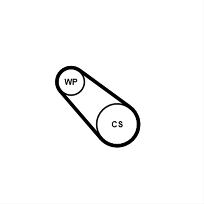 Pompa Apa Si Set Curea Transmisie Contitech Csnbb 3PK576 ELAST WP1