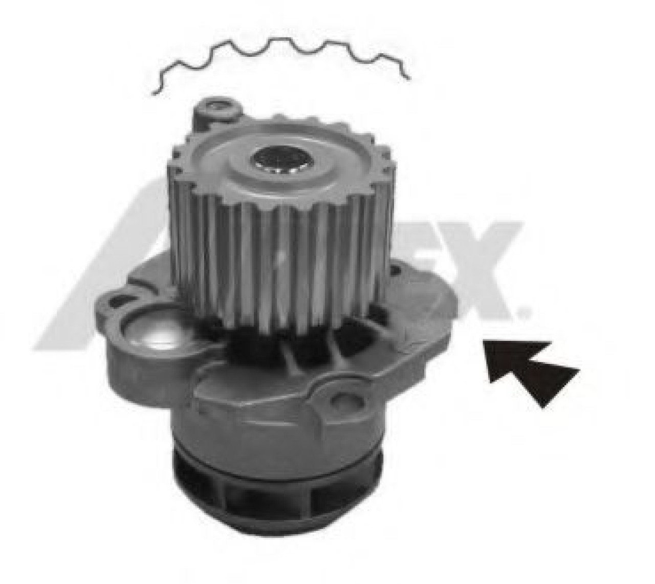 Pompa apa SKODA FABIA II Combi (2007 - 2014) AIRTEX 1776 piesa NOUA