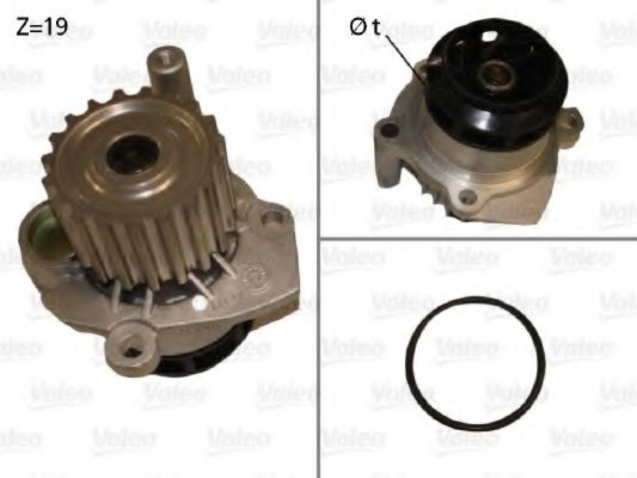 Pompa apa SKODA FABIA II Combi (2007 - 2014) VALEO 506700 piesa NOUA
