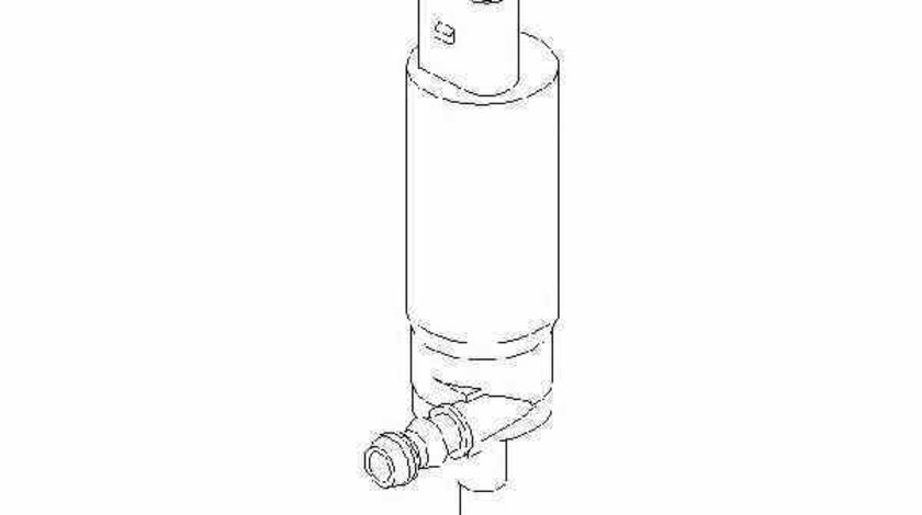 Pompa apa spalator faruri AUDI 80 8C B4 Producator TOPRAN 110 472