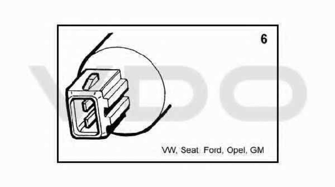 pompa apa spalator parbriz VW GOLF II 19E 1G1 VDO 246-083-002-014G