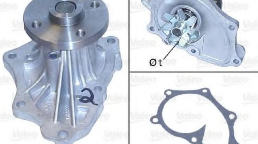 Pompa apa TOYOTA AVENSIS Station Wagon (T22) (1997 - 2003) VALEO 506843 piesa NOUA