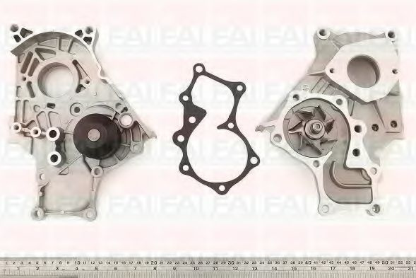 Pompa apa TOYOTA COROLLA (CDE12, ZZE12, NDE12, ZDE12) (2001 - 2007) FAI AutoParts WP6482 piesa NOUA
