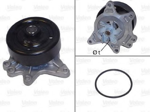 Pompa apa TOYOTA COROLLA Verso (ZDE12, CDE12) (2001 - 2004) VALEO 506844 piesa NOUA