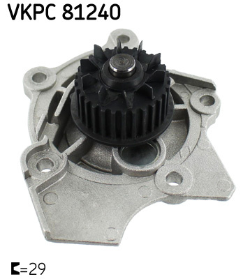 Pompa apa (VKPC81240 SKF) AUDI,SEAT,SKODA,VW