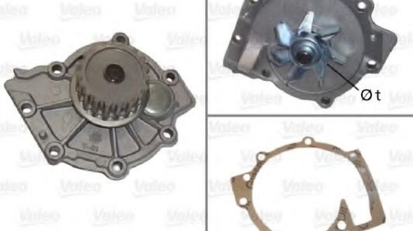 Pompa apa VOLVO S60 II (2010 - 2016) VALEO 506854 piesa NOUA