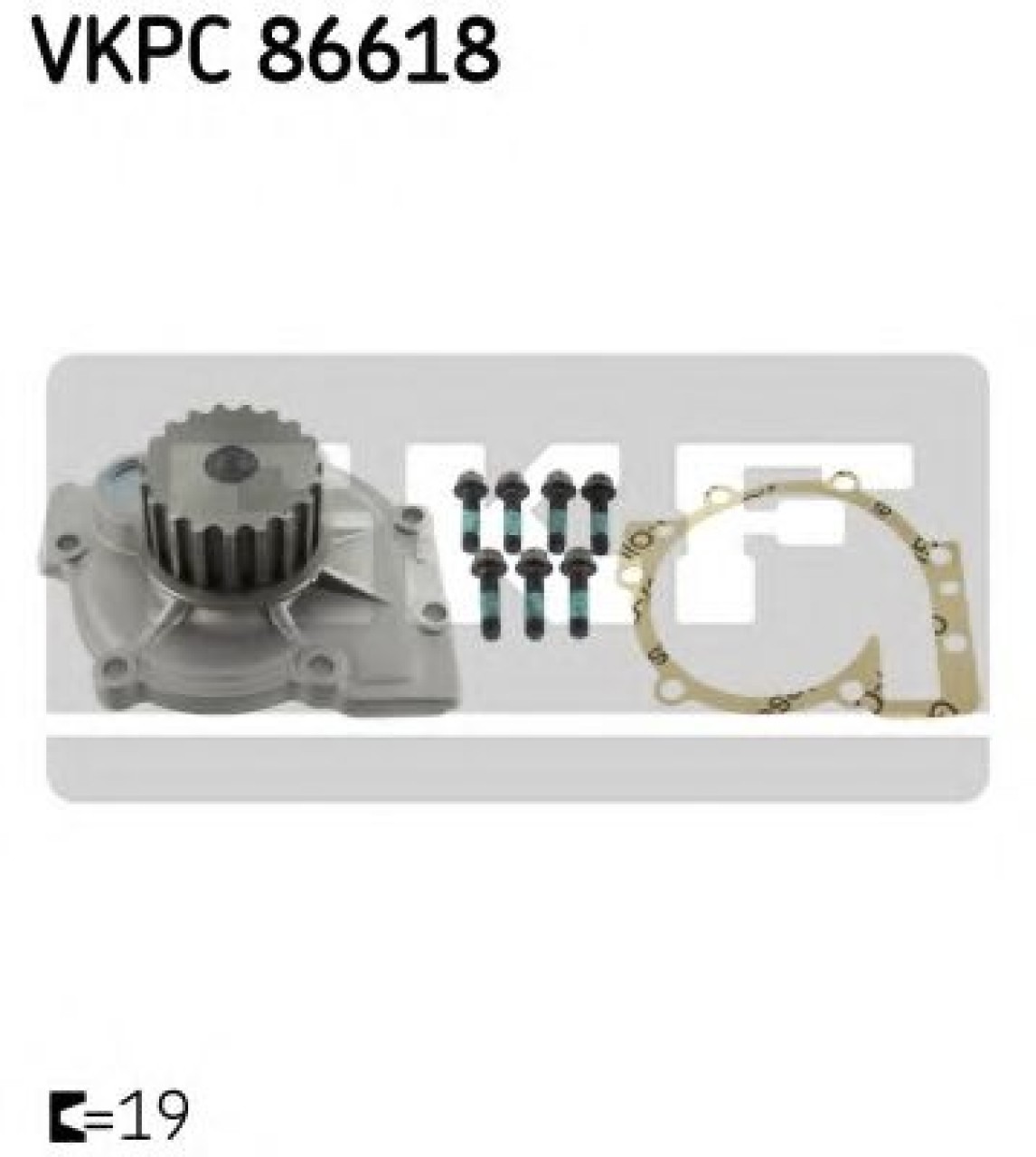 Pompa apa VOLVO XC90 I (2002 - 2016) SKF VKPC 86618 piesa NOUA
