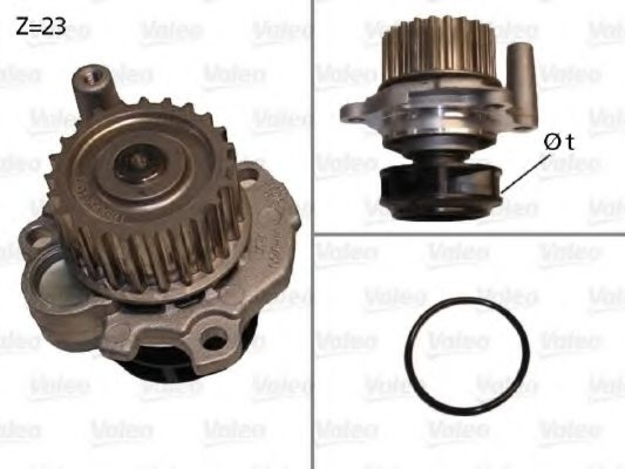 Pompa apa VW BORA Combi (1J6) (1999 - 2005) VALEO 506532 piesa NOUA