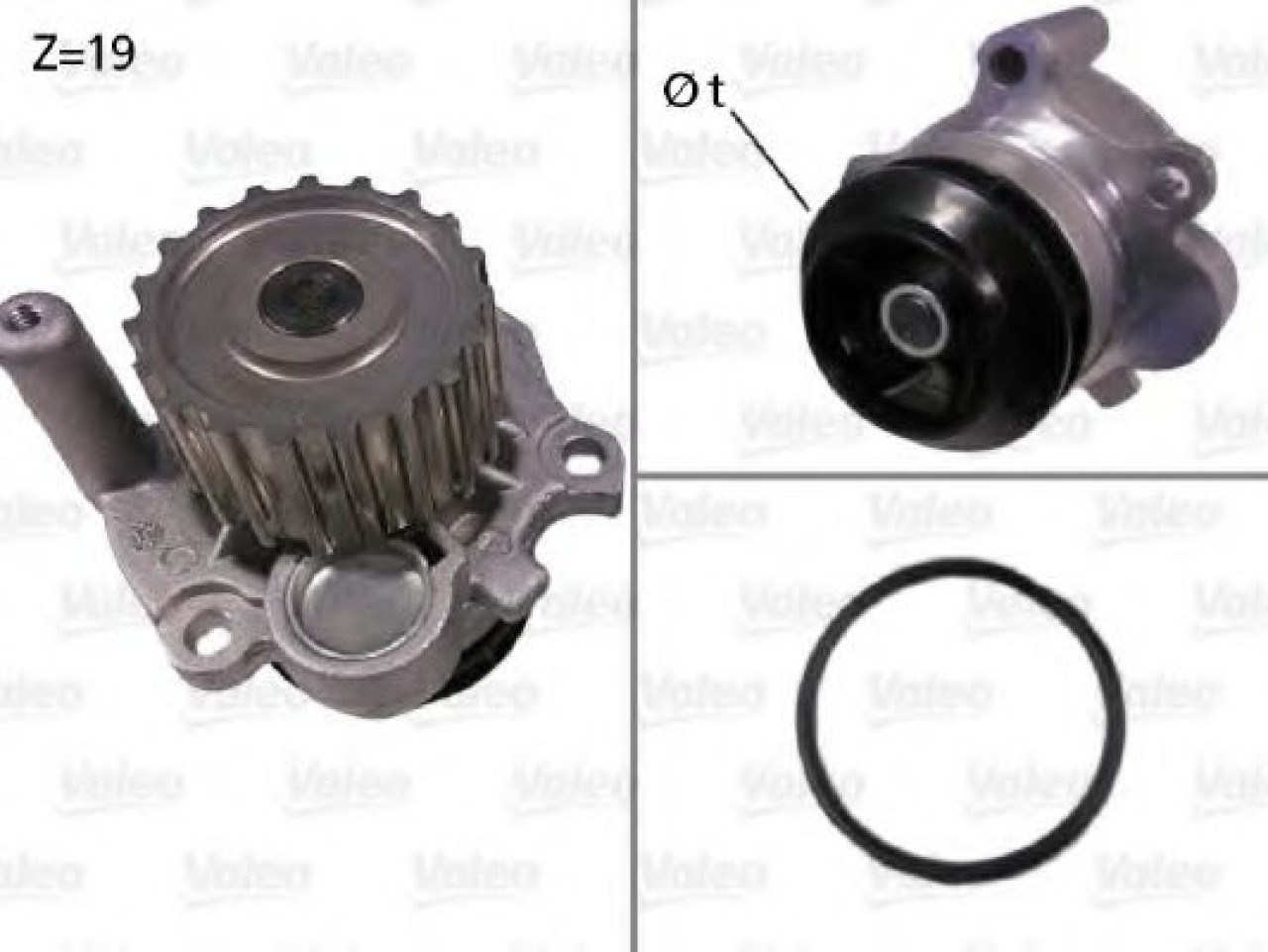 Pompa apa VW GOLF IV Variant (1J5) (1999 - 2006) VALEO 506533 piesa NOUA